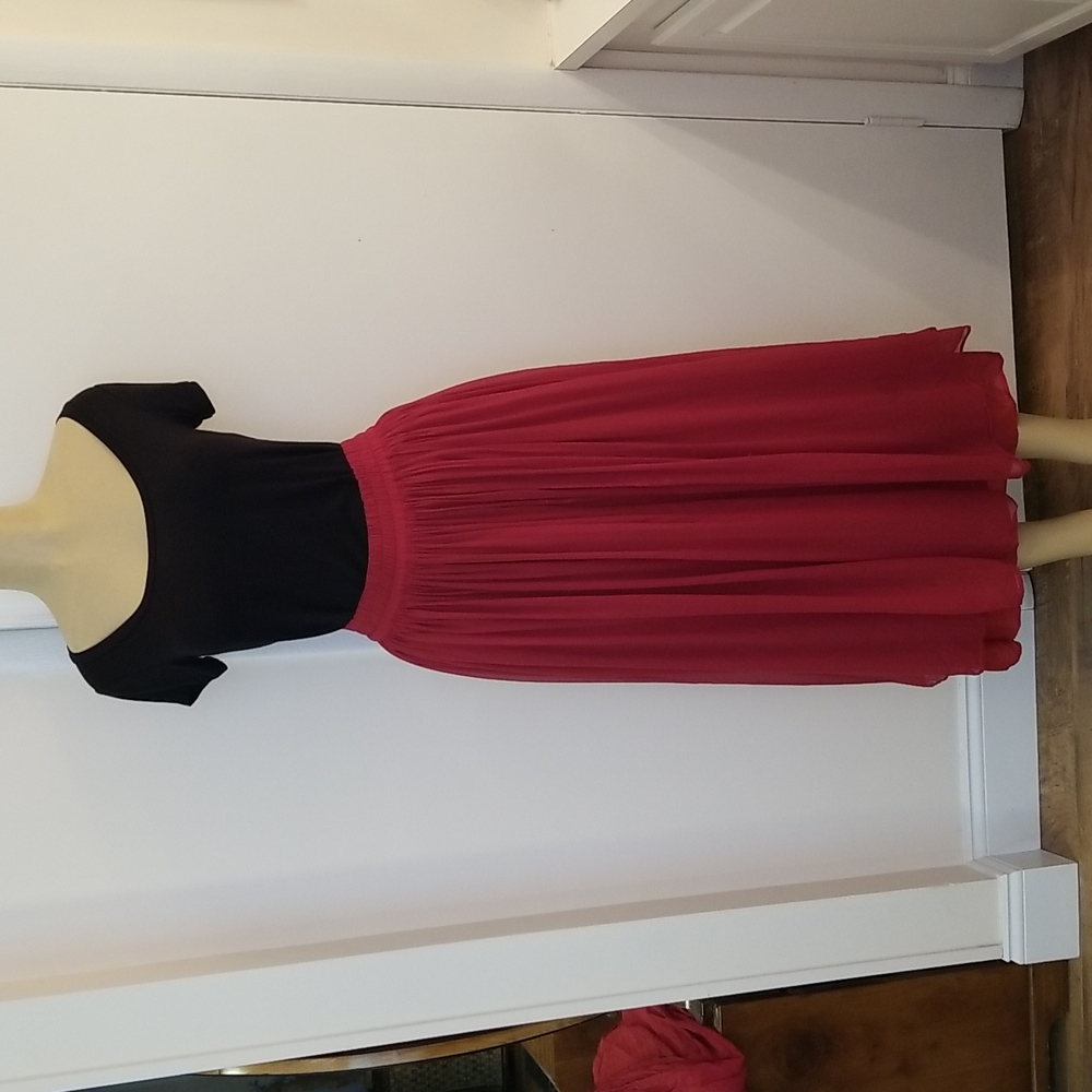 Matinique In Wear Silk Sheer Vintage Skirt + free underskirt. - Picture 1 of 5